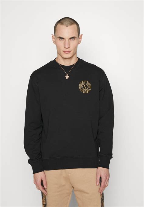 versace jeans couture black sweatshirt